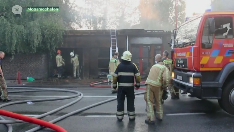 Voor derde keer in 2 weken brand in leegstaand pand in Maasmechelen