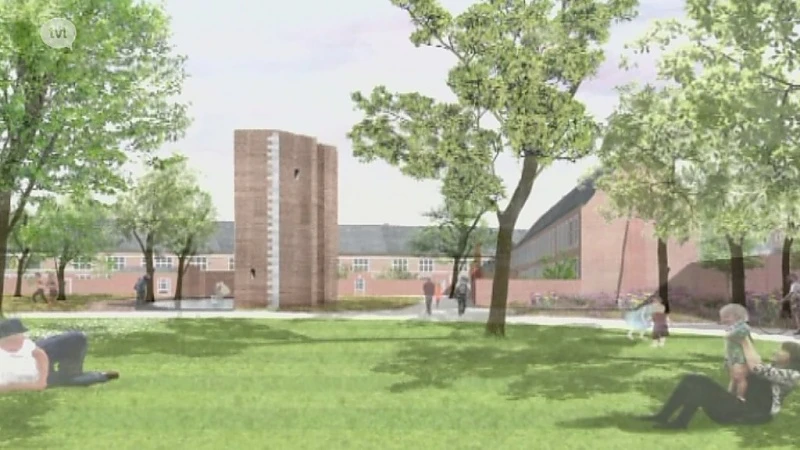 Spiegelvijver en uitkijktoren eyecatchers van nieuwe begijnhofsite in Hasselt