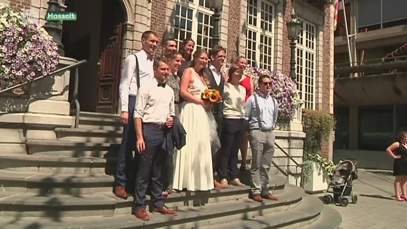 Trouwen bij tropische temperaturen: "We hoopten op een kleine 30 graden, maar hebben iets meer gekregen"