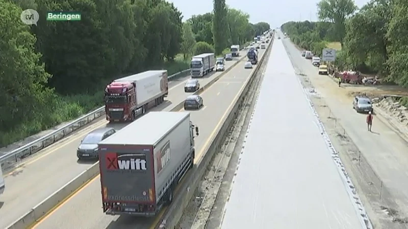 Werken spitsstroken E313 bijna afgerond, kostprijs 15,5 miljoen euro