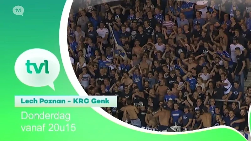 Donderdagavond live op TVL: Lech Poznan - Racing Genk