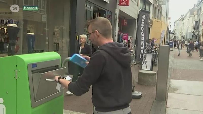 Hasselt test nieuw soort vuilnisbakken in centrum