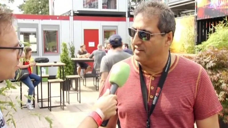 Organisator Chokri Mahassine: "We zijn relaxt begonnen"