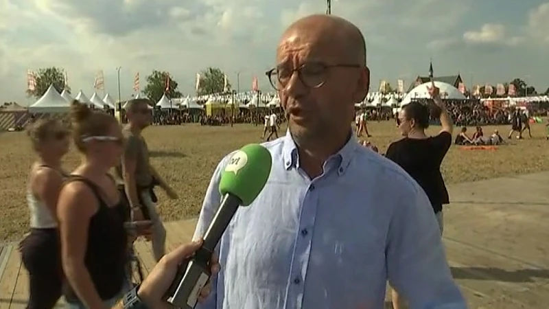 Zeewier vangen én eten op de UCCL-stand op Pukkelpop
