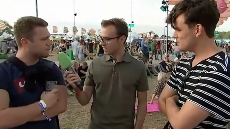 Festivalgangers kijken uit naar Kendrick Lamar