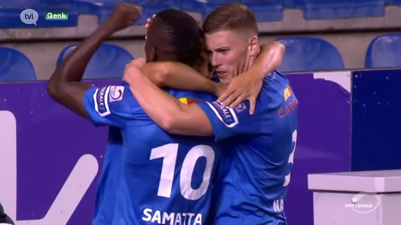 Racing Genk leider na spektakelstuk tegen Waasland Beveren