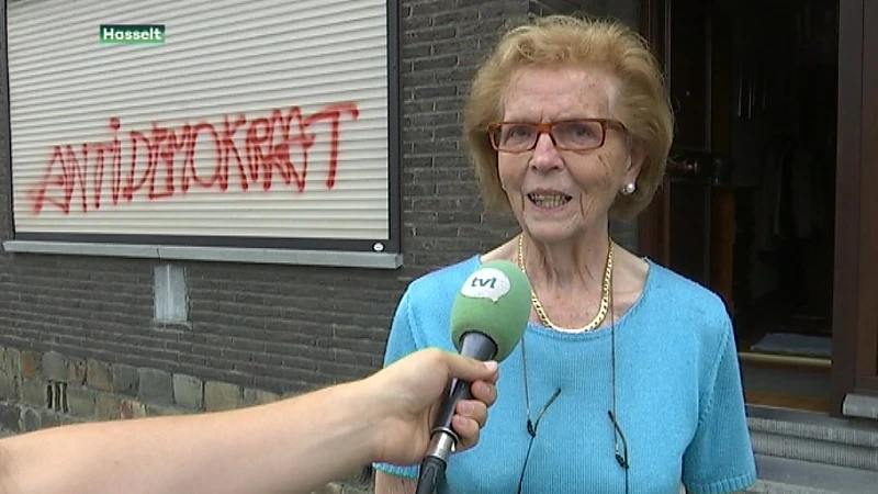 Huizen beklad in Hasselt met haatdragende boodschappen