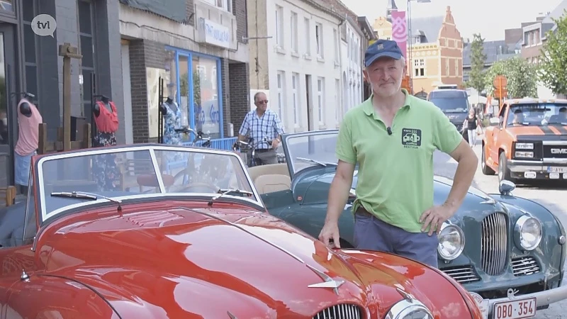 Jowett Jupiter oldtimers van Jaak Jacobs in Peer