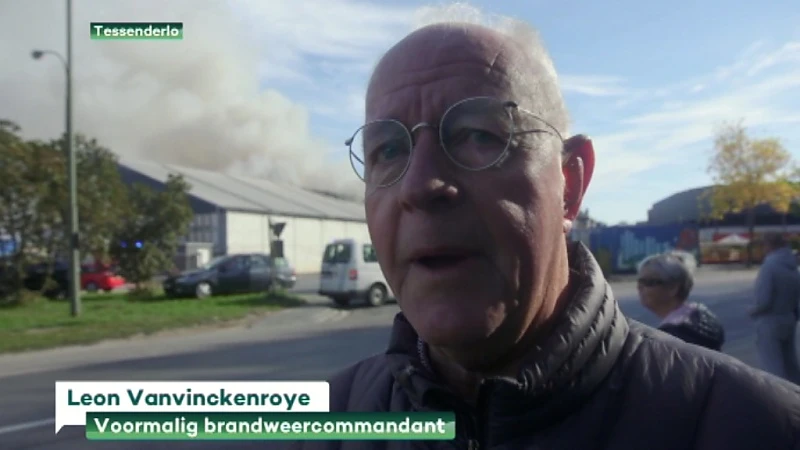 Voor de tweede keer zware brand bij afvalverwerkingsbedrijf in Tessenderlo