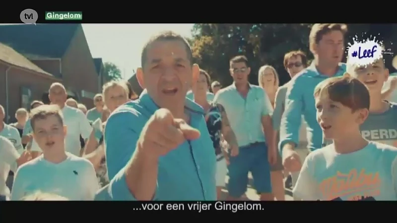 Partij Leef in Gingelom wil kiezers overtuigen met opvallende videoclim