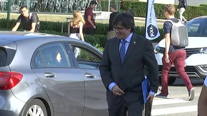 Massale belangstelling voor openingscollege Carles Puigdemont aan PXL
