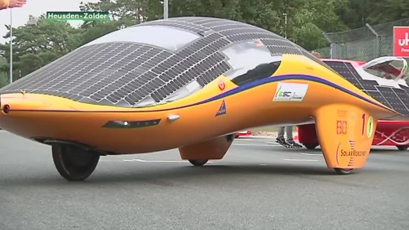 Op één na grootste zonnewagenrace ter wereld op Circuit Zolder
