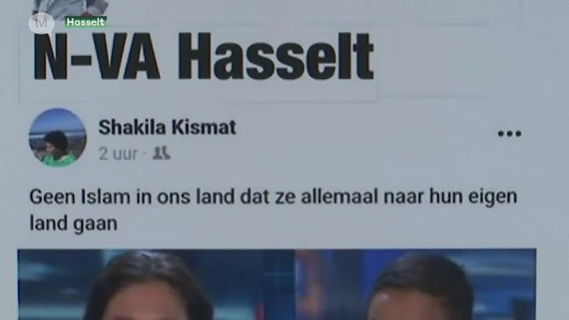 Hasseltse N-VA-kandidate wil alle moslims het land uit