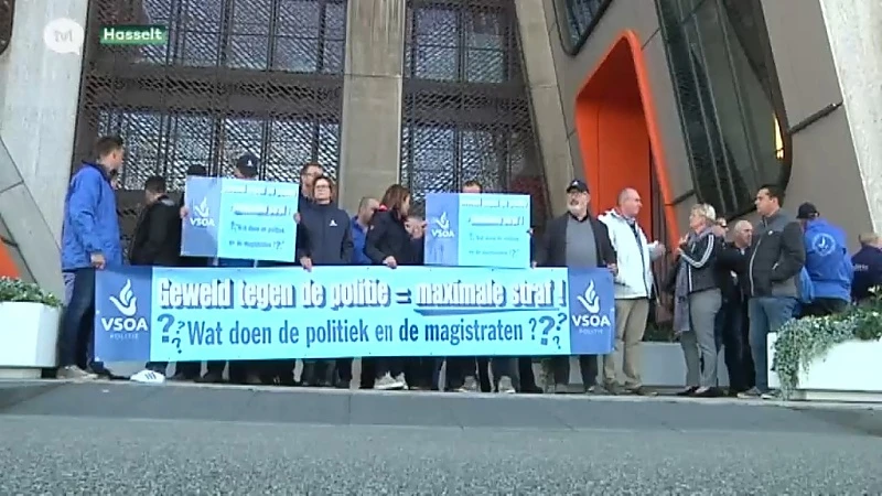 Limburgse agenten protesteren tegen vervroegde vrijlating moordenaar Kitty Van Nieuwenhuysen