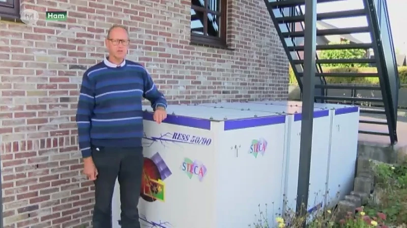 Voorbereid op afschakelplan: Hammenaar slaat energie van zonnepanelen op in batterijen