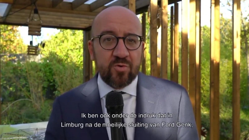 Charles Michel koestert Limburg