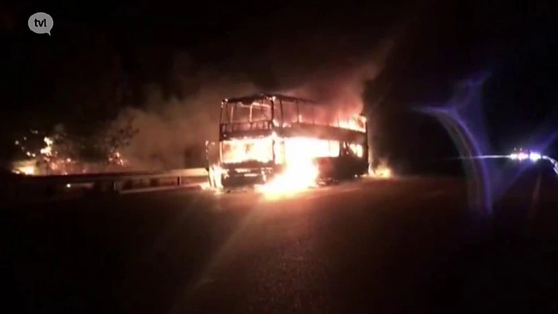 Buschauffeur uit Peer redt 37 passagiers uit brandende bus in Benidorm