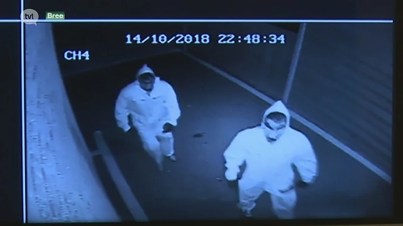Camera filmt hoe hij zelf gestolen wordt in Bree