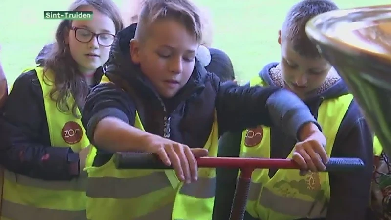 Jongeren leren zelf appelsap maken tijdens Fruit-Doe-Dagen in Sint-Truiden