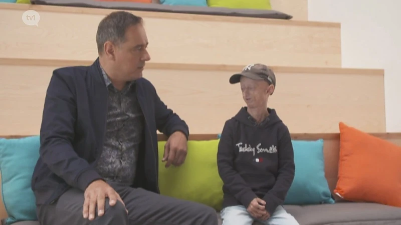Bij Michiel Vandeweert op het werk