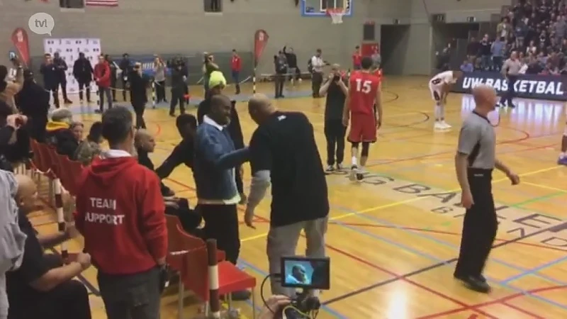 Kanye West op bezoek bij Limburg United in Houthalen