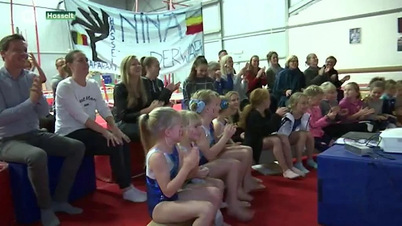 Turnkring Sta Paraat schreeuwt Nina Derwael naar goud op het WK