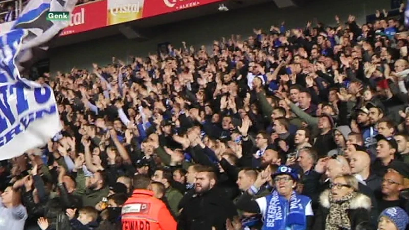 Supporters Genk blijven op honger zitten