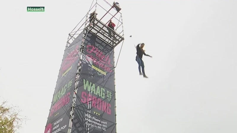 Bunjeejumpen aan de universiteit