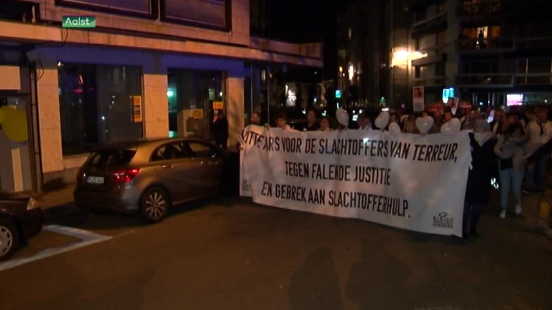 Ook Limburgse families lopen mee in Witte Mars tegen falende justitie
