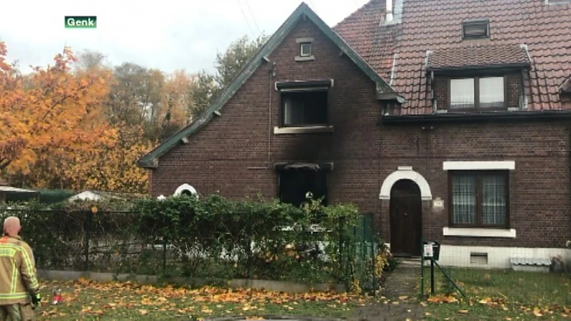Bewoner gewond na uitslaande brand in Genk