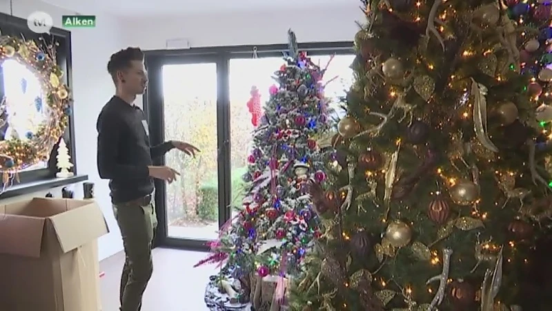 De Sint is nog niet geweest, maar kerstdorp in Alken is al klaar