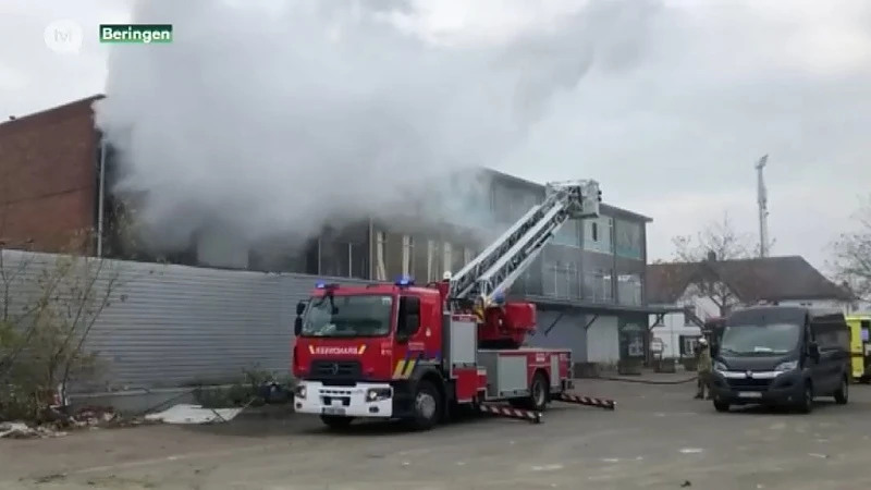 Leegstaand appartement in Beringen-Mijn brandt volledig uit