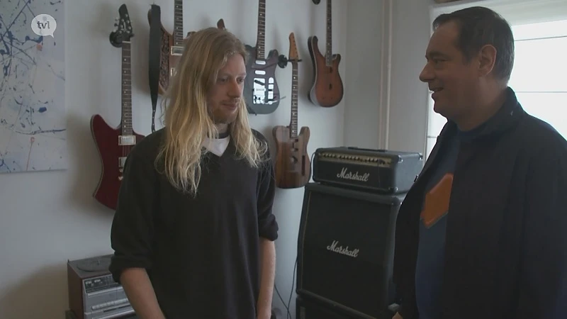 De rockgitaren van Guido Huyers in Hamont-Achel