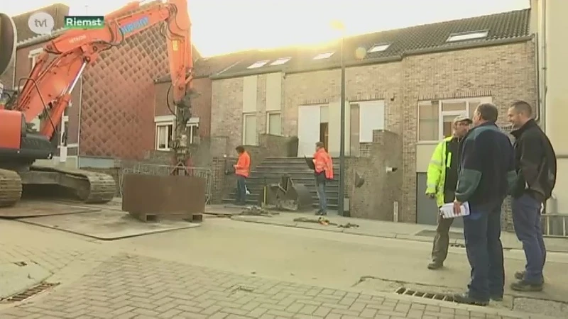 Gemeente Riemst doet boring uit voorzorg na grondverzakking