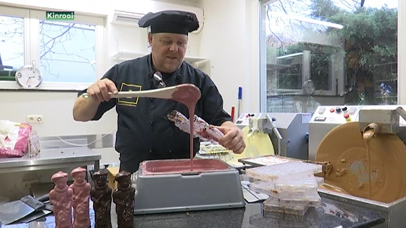 Kinrooise bakker maakt roze chocolade
