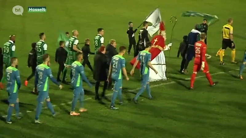 Puntendeling in Hasseltse derby