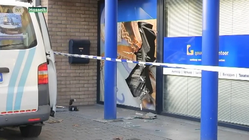 Dieven plegen inbraak op Goudwisselkantoor in Hasselt
