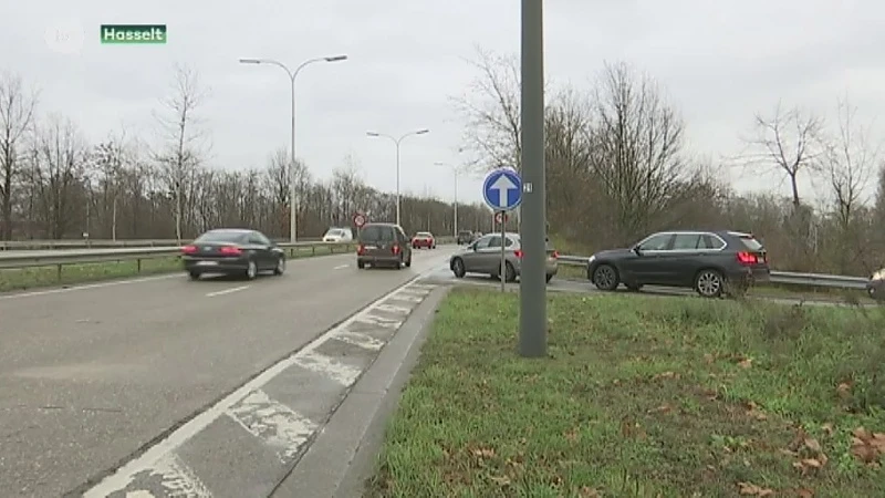 Extra rijstrook moet drukte op grote ring Hasselt verminderen