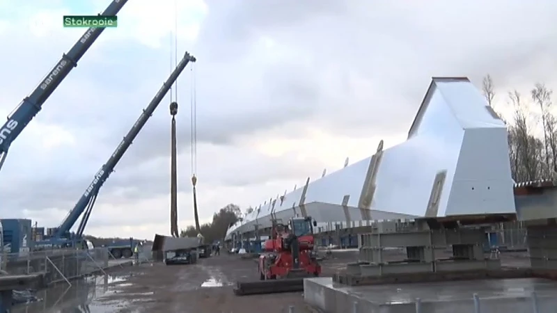 Werken nieuwe brug Stokrooie op schema: open voor het verkeer vanaf juli