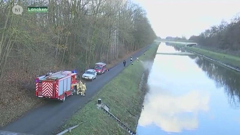 Brandweer rukt uit voor oliespoor in Lanaken