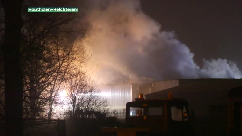 Bedrijfsbrand Houthalen-Helchteren blijkt aangestoken