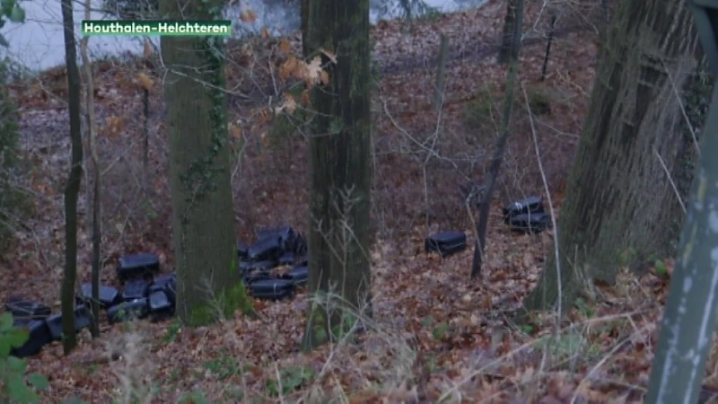 Opnieuw drugsafval gedumpt in Helchteren