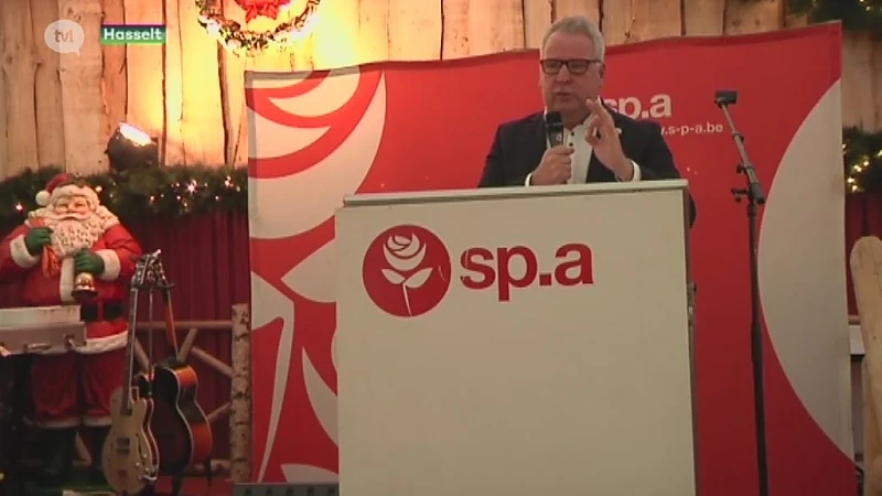 Nieuwjaarsreceptie sp.a Limburg: "We moeten tonen wat het is als socialisten er niet bij zijn."