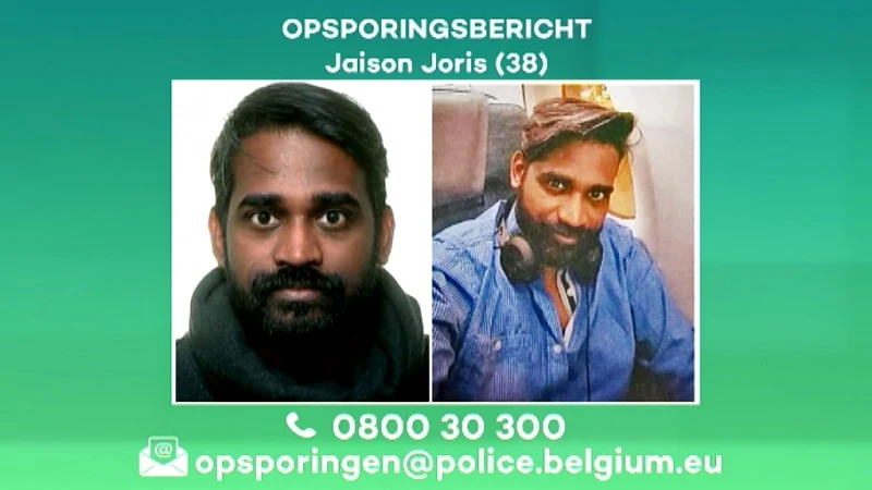 Politie zoekt vermiste Jaison Joris uit Hasselt