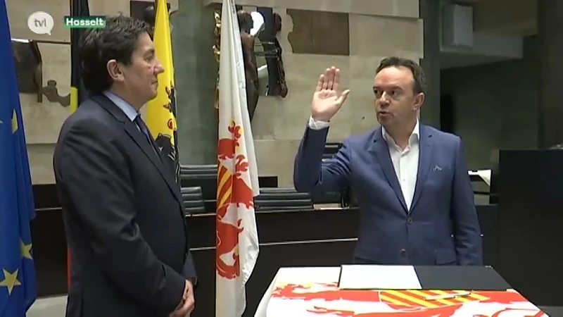 Bruno Steegen legt eed af, maar weet  namiddag pas of hij burgemeester kan worden