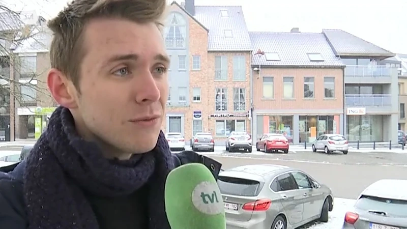 TVL-weerman Lenn Melotte: "De sneeuw zal ook vannacht blijven liggen"