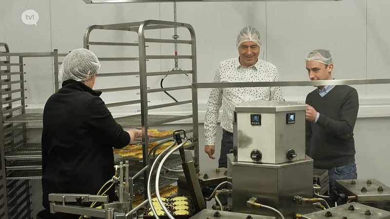 Duizenden wafels per dag