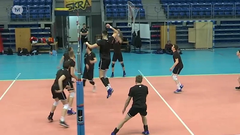 Greenyard Maaseik traint voor wedstrijd van laatste kans in Polen