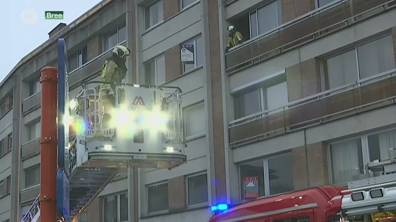 Twee kinderen gered uit brand in Bree
