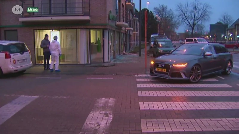 Buurt geëvacueerd na mislukte plofkraak in Bree